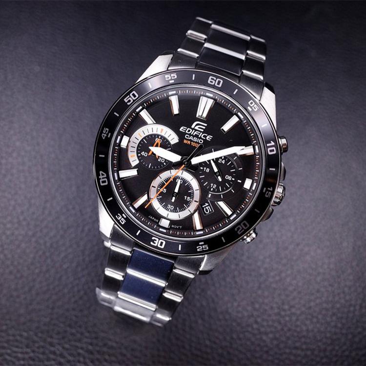 Casio Men EDIFICE Black Watch EFV-570D-1AVUEF