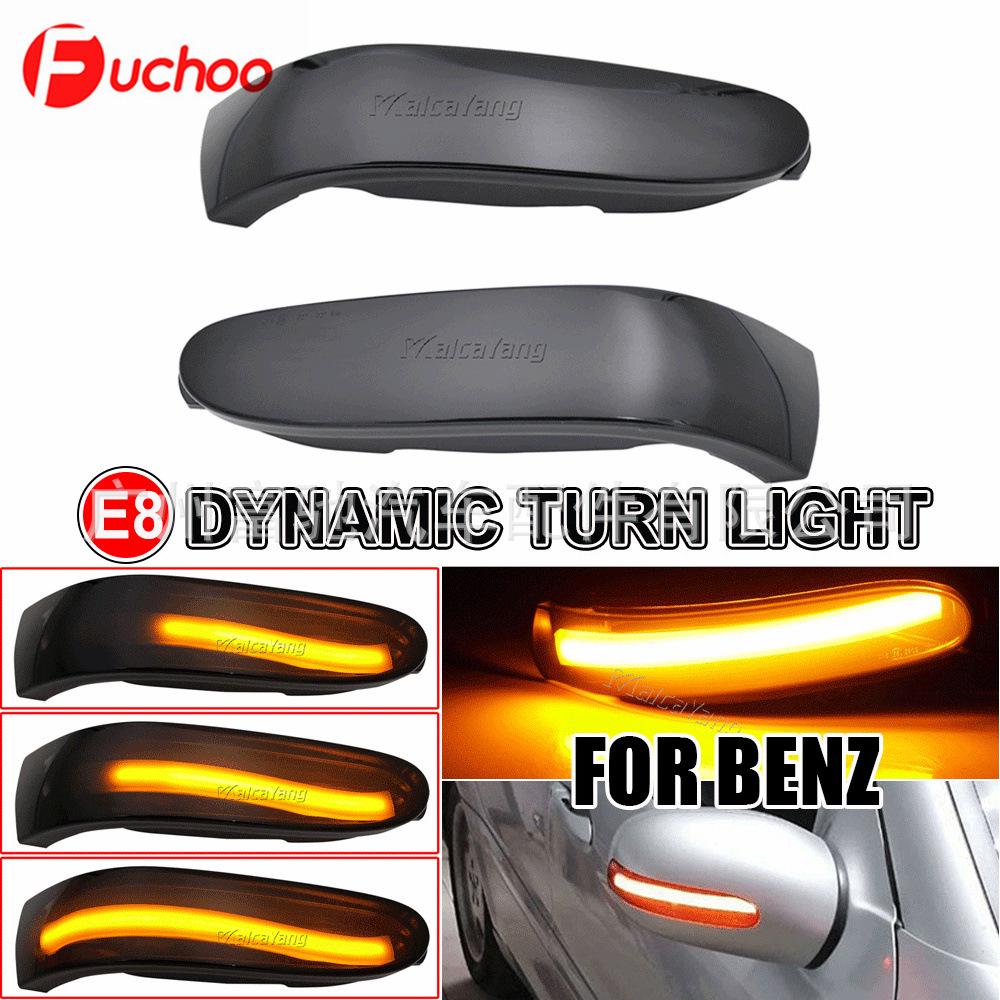 Flowing Water LED Turn Signal Light for Mercedes-Benz W251/W164/X164 Rearview Mirror