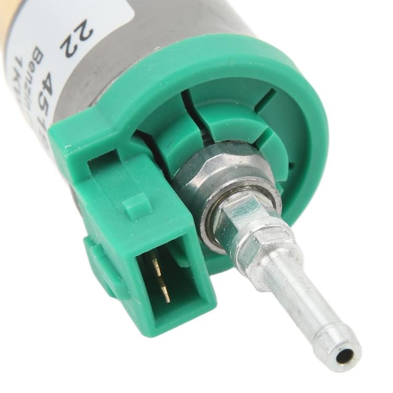 Long Lasting Waterproof Fuel Dosing Pump Low Noise Diesels Heating for Heating Systems Keep Machine Running Smoothly 12V
