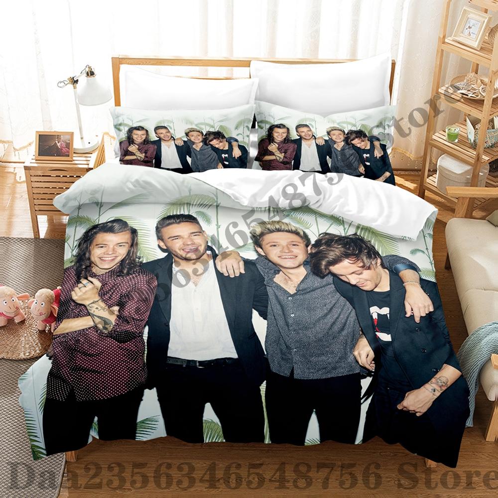 Direction One Bedding Set Single Twin Full Queen King Size Bed Set Adult Kid Bedroom Duvetcover Sets Print Anime Bed Sheet Set