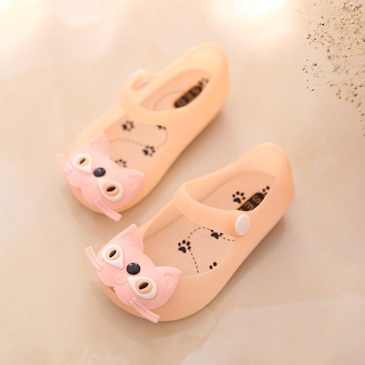 Lovely Kids Girls Cartoon Mickey Minnie Sandals Casual Summer Beach Jelly Shoes Kids' Clothing