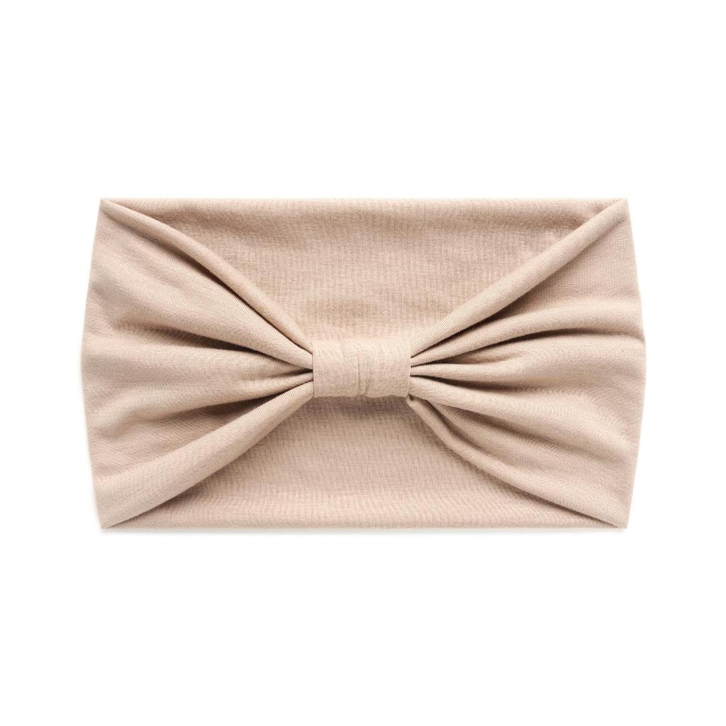Stretchy Solid Color Sports Headband - Sweat-Absorbing Yoga & Running Hairband