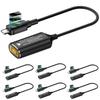 Digital Display DC To Type-C Converter PD 140W 5V 9V 15V 20V Input Charging Cable Adapter Intelligent 21cm Extension Connector