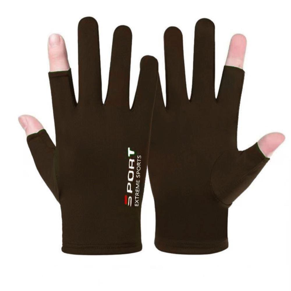 Nieuwe Touchscreen Zonnebrandhandschoenen Ademend Zeer Elastisch Rijden Rijhandschoenen Antislip Anti-UV Wanten Zomer