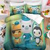 The Octonauts Barnacles 3D Bedding Set Duvet Cover Pillowcases Twin Full Queen King Kids Bedroom Decor