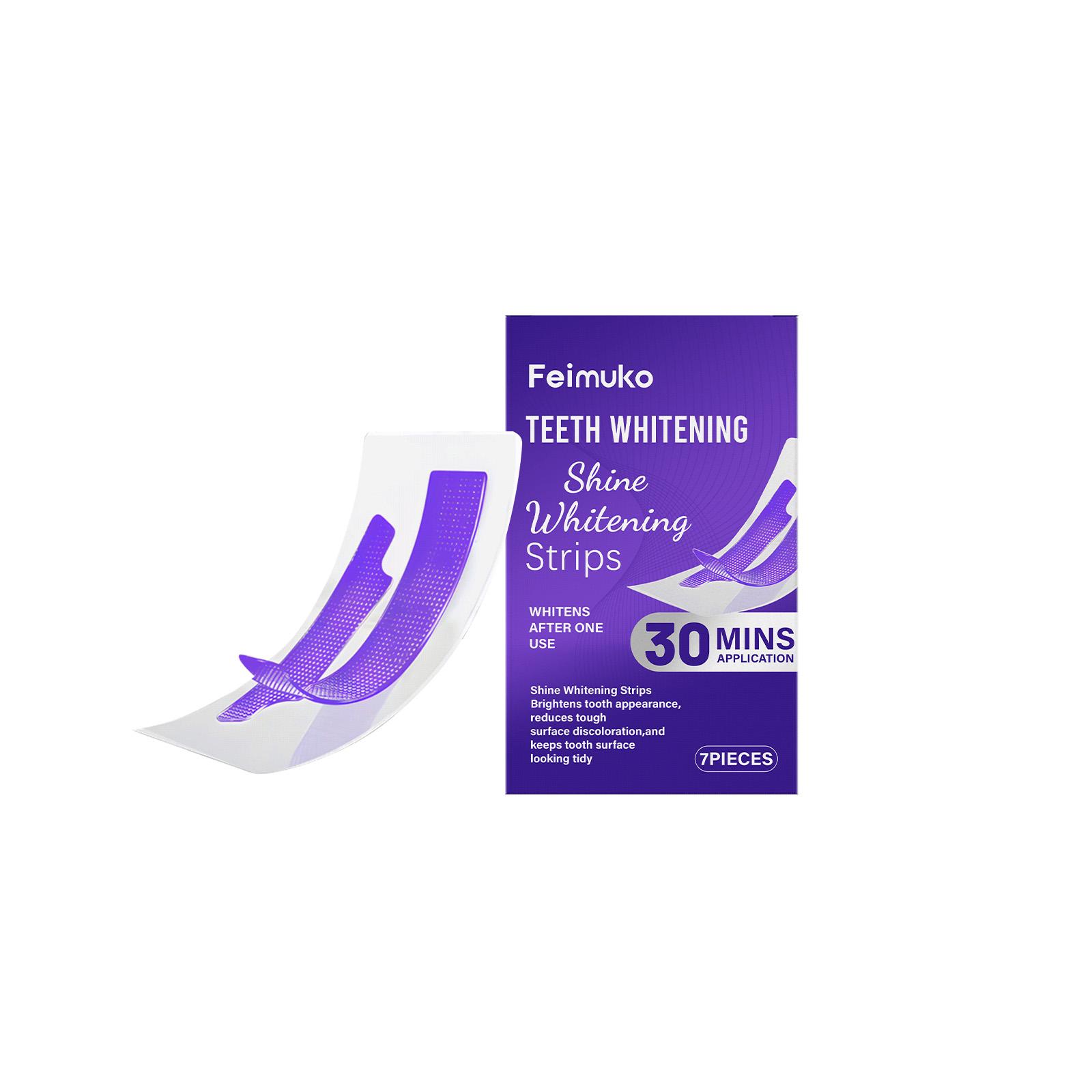 Feimuko Purple Lustrous Toothpaste Gentle Care for Brightening Teeth and Removing Stains