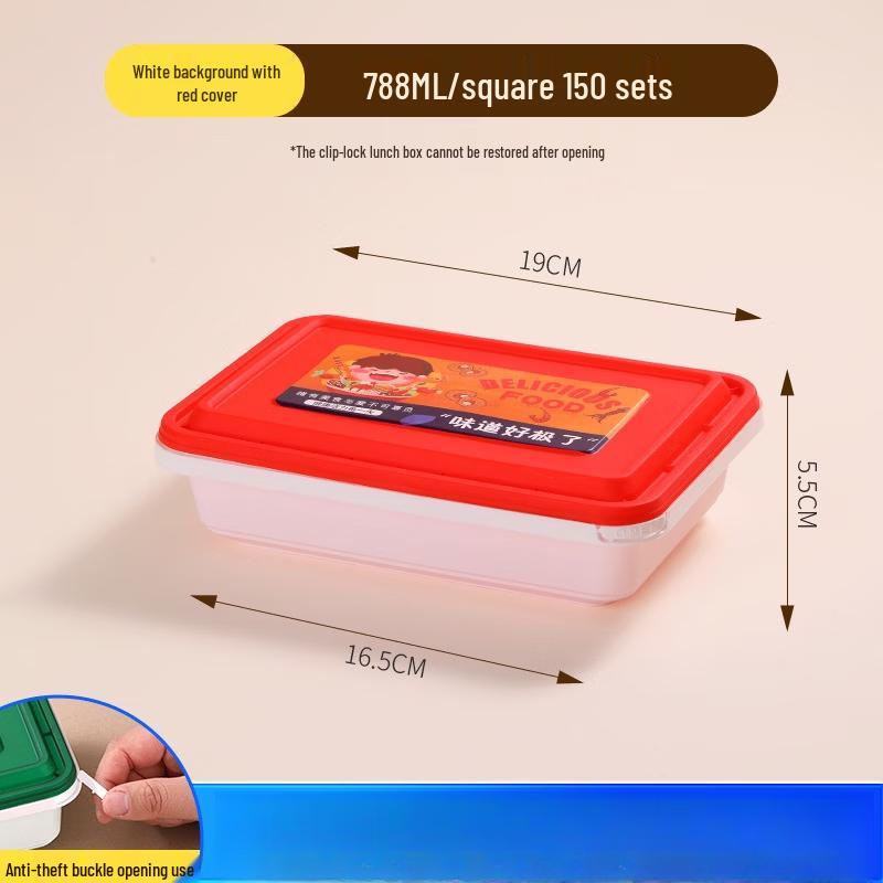 Disposable Anti-Theft Takeaway Box