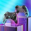 Controler de Joc Wireless Crystal Transparent Switch /Android /PC/IOS Joystick Gamepad pentru Consola P4 Butoane Tactile
