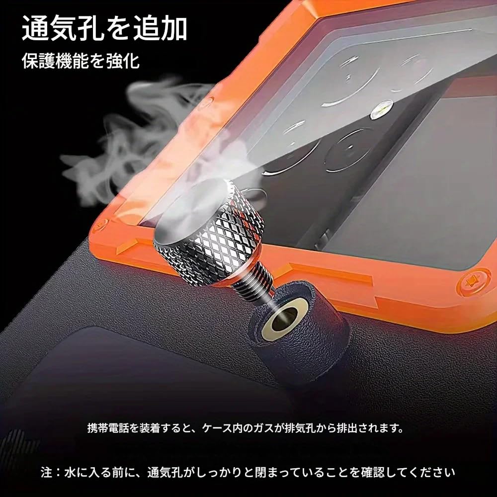 zmart Waterproof Phone Case Holster 15m Diving Swimming Premium Protective Housing with Strap for iPhone Samsung Phone Series Case Strap Waterproof