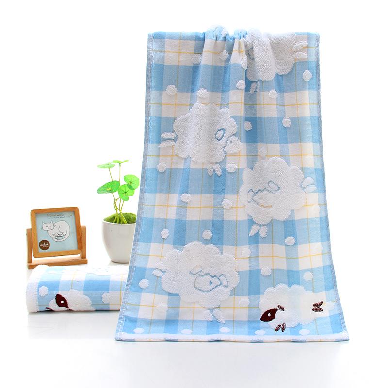 

Полотенце из чистого хлопка Полотенце для лица Супермаркет Повседневные нужды Подарки Xiyangyang Полотенце из марлевой ткани Чистый хлопок 75*34