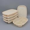 Biodegradable 5-Compartment Disposable Lunch Boxes with Lids