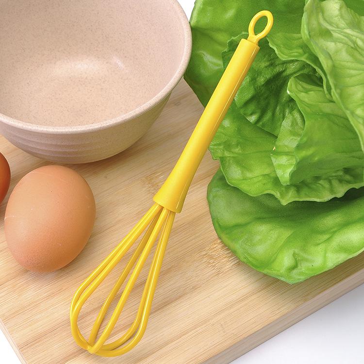 Hand Whisk Mixer for Eggs Kitchen Accessories Egg Beater Plastic Cooking Tool Cream Baking Flour Stirrer Egg Tools