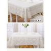 Arjuna My Pearl Lace Tablecloth, Bernard Series, 132cm x 175cm, Light Brown