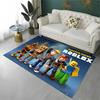 Classic Cartoon R-Robloxs Game Non-Slip Area Rug for Living Room,Bedroom,Playroom,Soft Carpet Floor Mat Home Decor Rug  Room