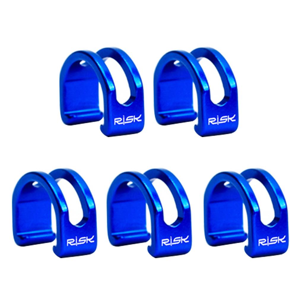 5pcs/Bag Mountain Bike Cable C-Type Fixing Buckle Bicycle U-Shaped Shift Brake Wire Snap Clamp MTB Accessories