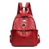 Schoolbag100% first-layer cowhide leather backpack women's tide soft leather Korean version large-capacity travel backpack unisex bag