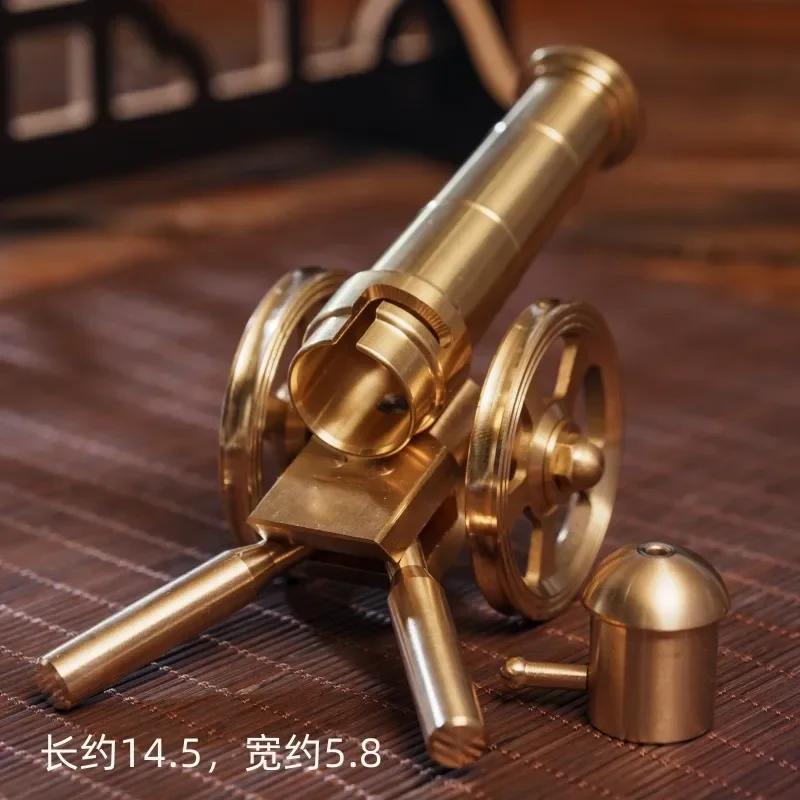 

Pure brass cannon model ornament mini Italian cannon home office desktop decoration creative trend gifts