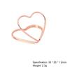 2SETS Message Card Stand For Party Wedding Banquet Double Layer Universal Party Supplies Heart Message Holder Photo Clip