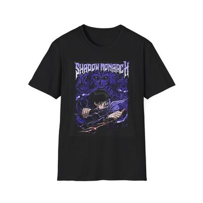 Unisex Jl Anime TShirt Softstyle Solo Leveling Illustration