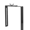 2Pcs Railing Planters Hooks Bird Feeder Hangers Railing Flower Holder Plant Hanger for Patio Porch Fence Railing Flower Baskets