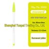 Monami Korean Fiber Watercolor Highlight Pen - Water-based Colored Journal Marker and Outliner Pen