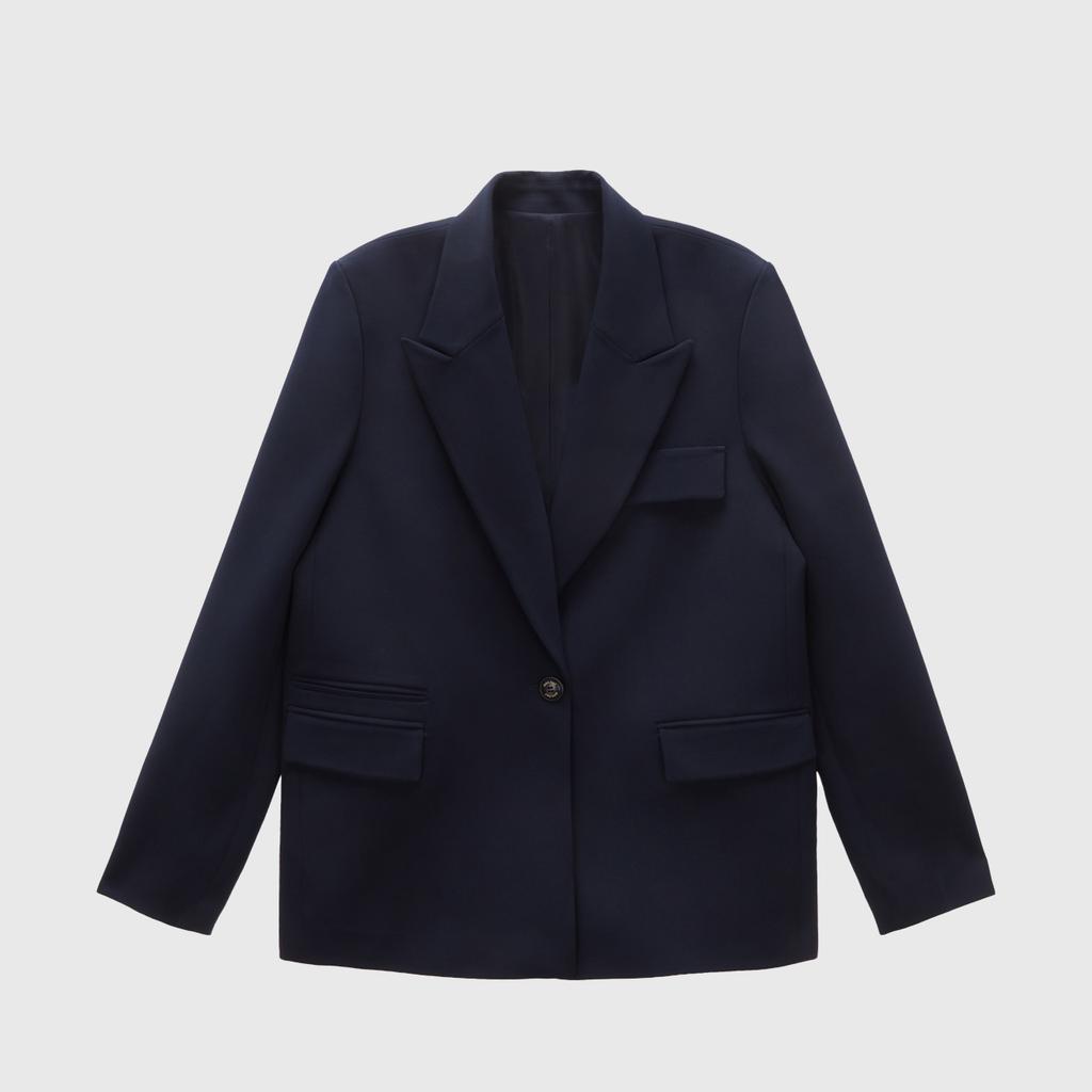 Likk Single Open Jacket Outerwear (Navy)_L4A1-Jk02C