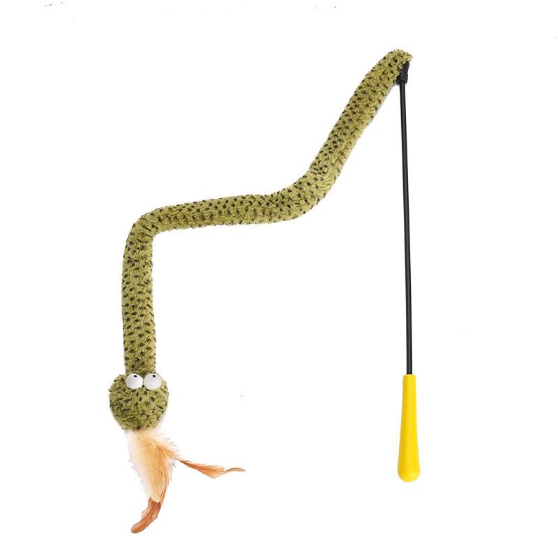 Catnip Silvervine Interactive Cat Toy Wand Dental Care Self-Entertainment Boredom Relief