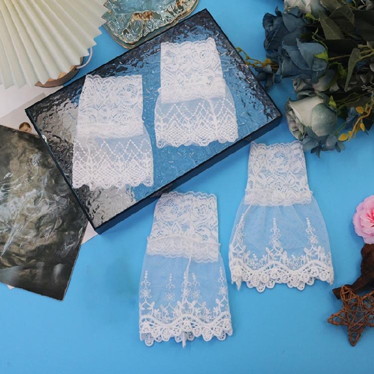 Romantics Skin Safe Wrist Cover Blends Elegantly With Fashion Styles Portable Lace Arm Accessory