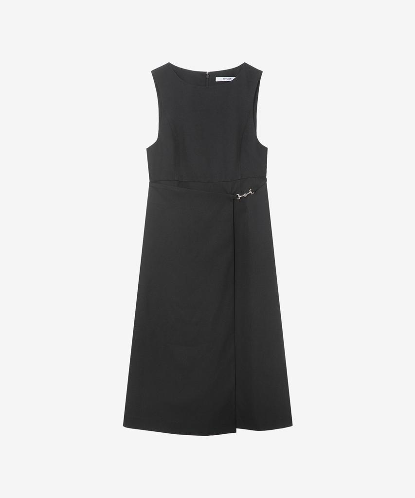 Jucy Judy Sleeveless Wrap Layer Dress Jzop321E