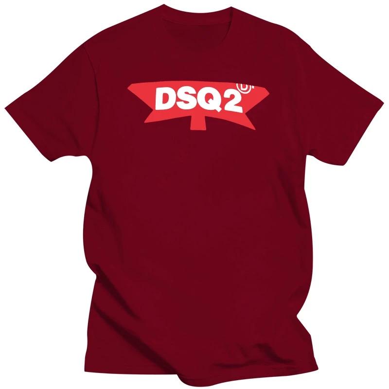 t shirt Dsquare Design Tee Simple Style Graphic Top S-4XL t-shirt novelty tshirt women