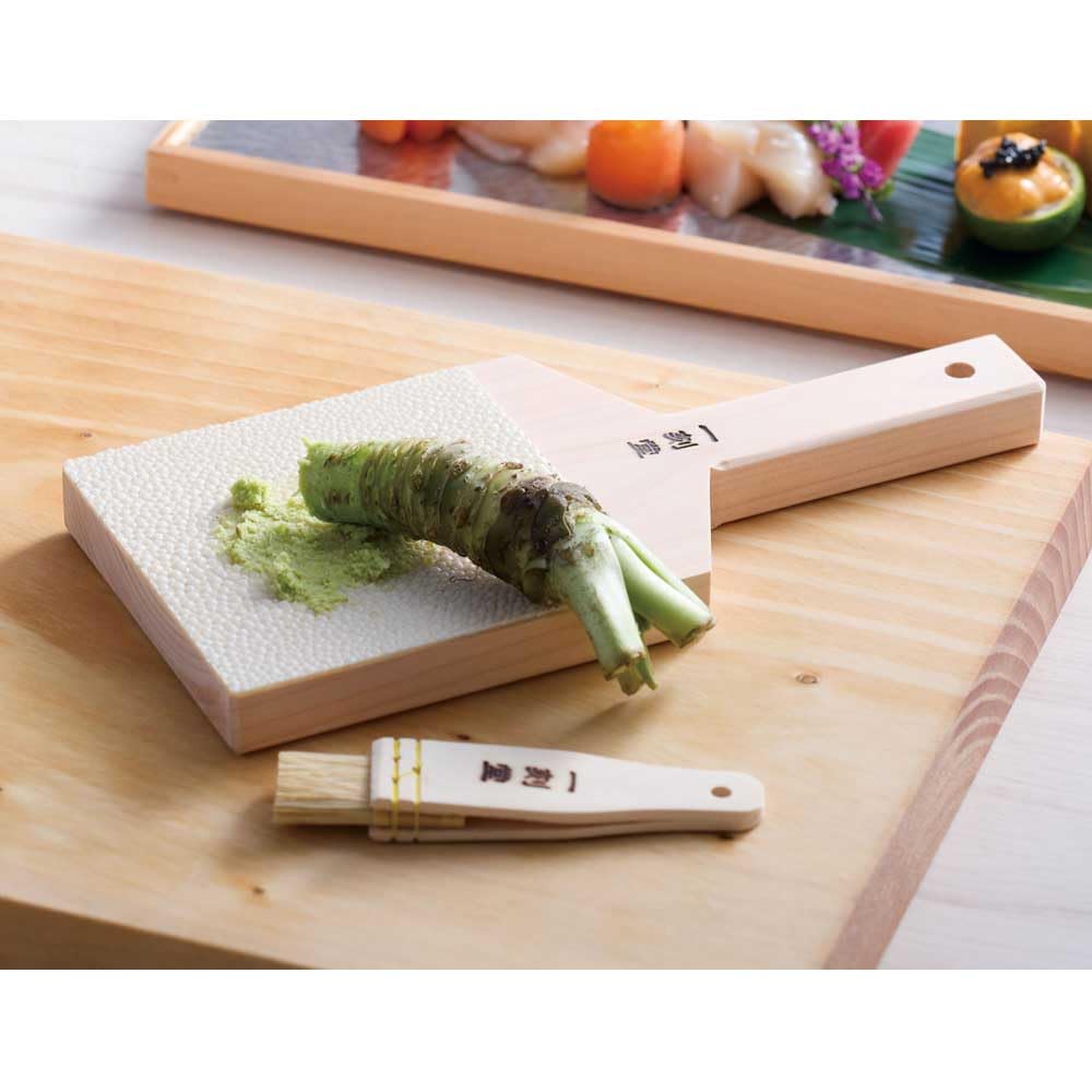 Yamako Wasabi Brush (Ikkokudo) L10.5cm 12349