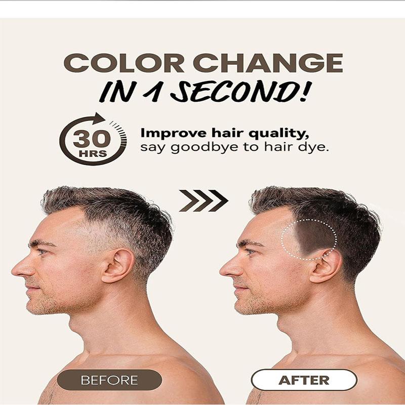 Disposable Hair Dye Pen To Cover Gray Hair To Black Hair Plant Lipstick Type Complementary Color Temporary Hair Coloring Hair Beauty