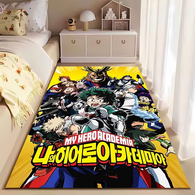 My Hero Academia Anime Print suitable as a non-slip mat for the living room or bedroom sofa