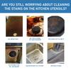 Kitchen Cleaning Tablets Kitchen Stain Remover Grease Remover Oil Stain Remover Cleaning Tablets Oil Pollution Cleaner 12pleces