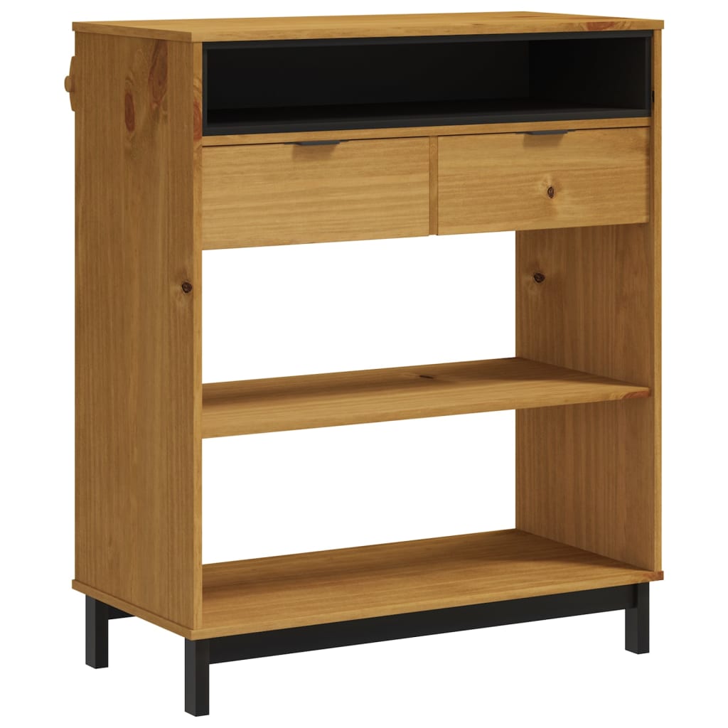 Bartisch FLAM 92x45x110 cm Solid Pine Wood