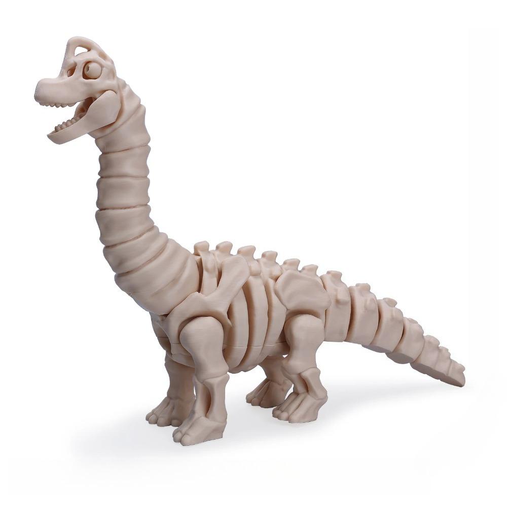 Simulation Dinosaur Fossil Plastic Skeleton Model Children'S Diy Handmade Dinosaur Skeleton Assembly Kit Tyrannosaurus Rex Model