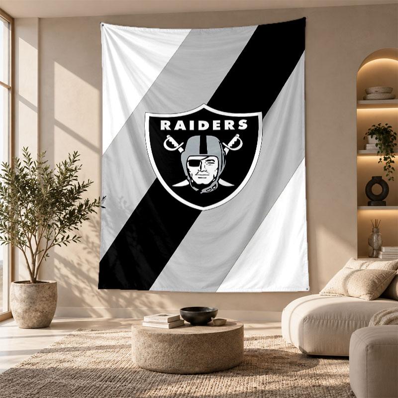 Dekoratif Duvar Halısı, Las Vegas Raiders Baskılı Duvar Sanatı, Yatak Odası Arka Planı İçin Hafif Duvar Askısı