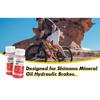 Brake Bleed Kit for Shimano Hydraulic Brakes, Brake Fluid Change Hydraulic Kits, Including 2Pcs 60ml Brake Fluid Mineral Oil