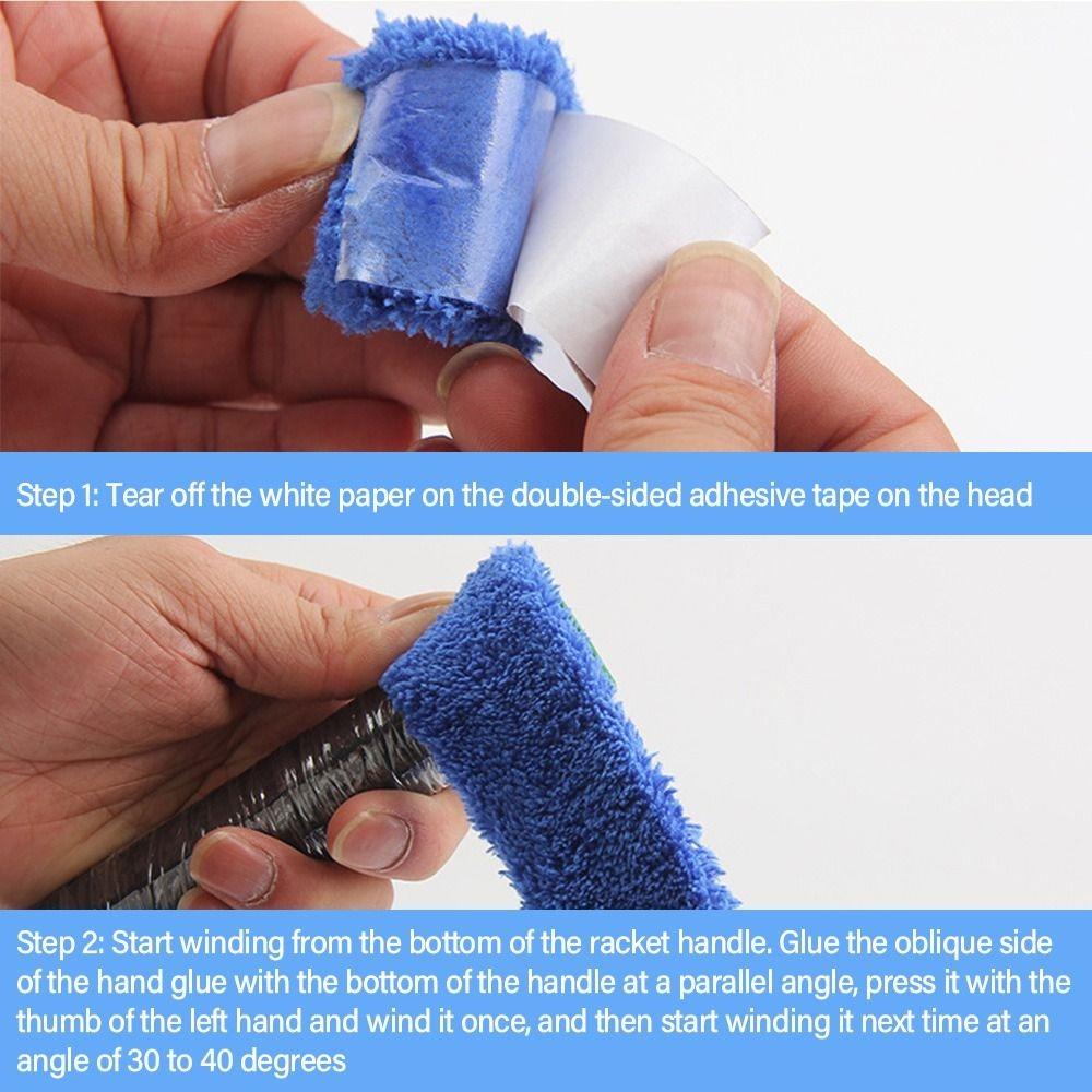 Self-adhesive Racquet Towel Sweatband Towel Non-Slip Grip Tape Soft Over Grips  Fishing Rod