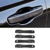 Carbon Fiber Exterior Door Handles Cover Trim 4pcs For Honda CRV CR-V -2025