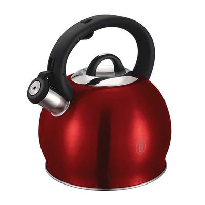 Berlinger Haus 3L Kettle With Whistle Bh-1074 Burgundy