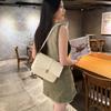 Genuine Leather Bag: Niche Design Women's Bag, High-end Small Square Bag, Commuter Single-shoulder Crossbody Bag