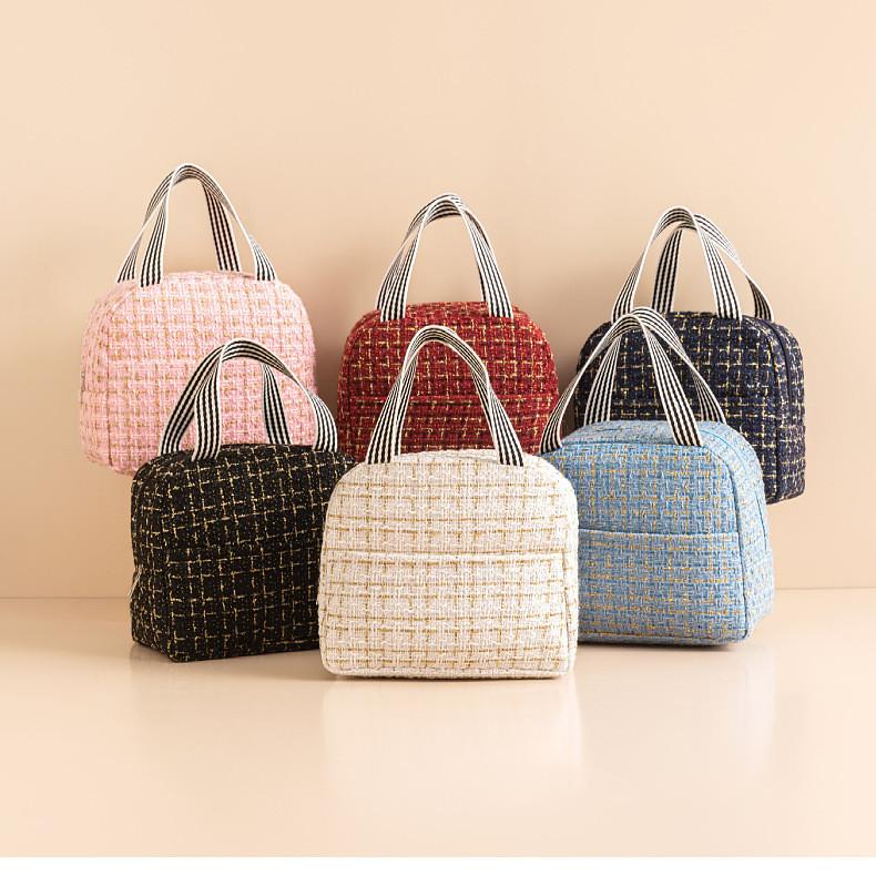 New Arrival Mini Style Thermal Lunch Bag Portable Lunch Box Bag Student Insulated Bag Portable Lunch Bag