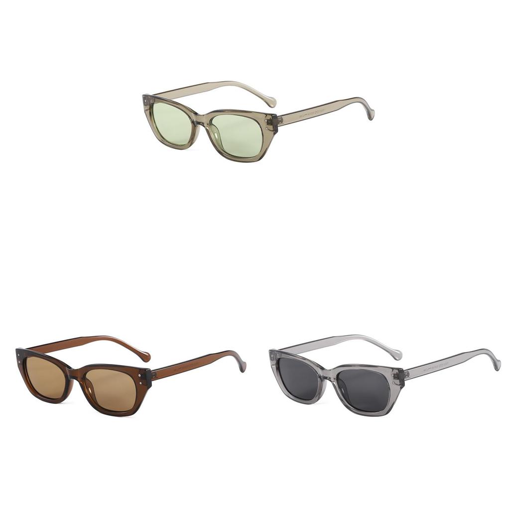 Anti Uv 400 Cat Eye Sunglasses For Women Men With Geometric Frame For Outdoor Travel