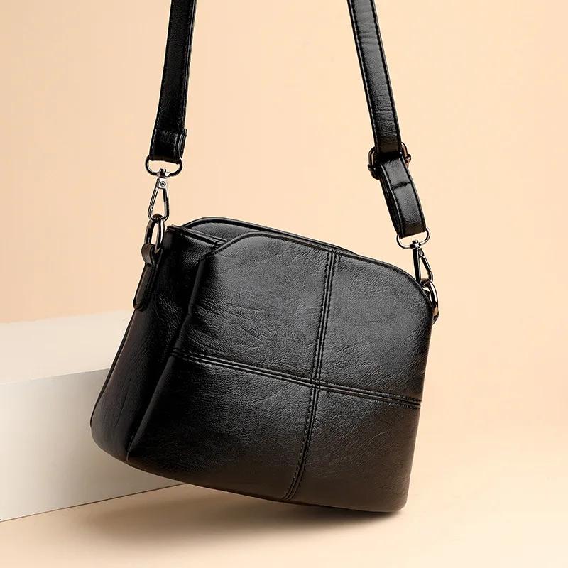 Borse da Donna Design Retrò Borsa a Tracolla Tendenza Qualità Pelle PU Borsa a Secchiello a Spalla Piccole Borse a Mano per Donne