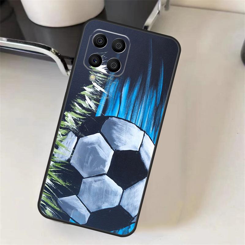 

Football Soccer Ball Funda For Samsung Galaxy M51 M31S M52 M32 M23 M33 M53 M54 M34 M14 M12 M13 M20 Phone Case Samsung M31