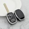 For Honda Accord Civic Fit Freed Stepwgn Cr-V 2/3/4 Buttons Tpu Car Key Case Cover Keyless Fob Shell Holder Protector