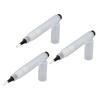 3pcs Empty Refillable Brush Pen for Makeup Portable Transparent Cosmetic Container Pens Applicator