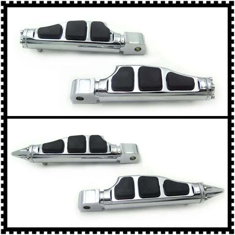Motorcycle Parts Stiletto Spike Footpeg Rear For Yamaha Road Star Warrior 2002-2009 Front