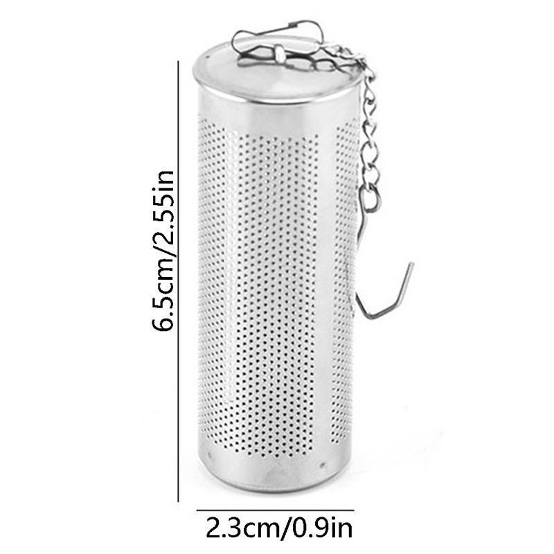 Tea Strainer Loose Leaf Tea And Spices Stainless Steel Infuser With Hook